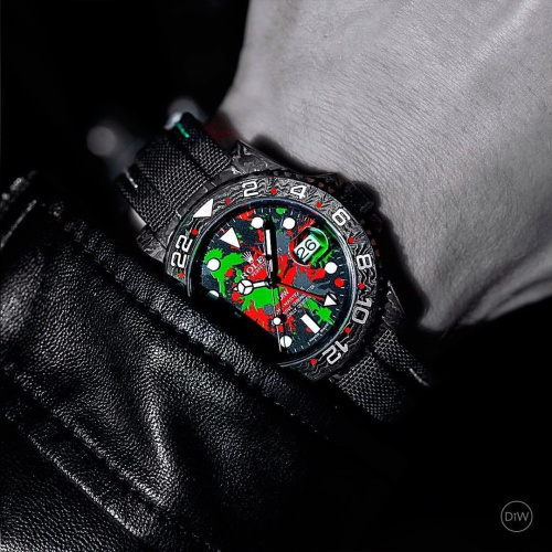 Rolex GMT Master II DIW Carbon Motley Edition